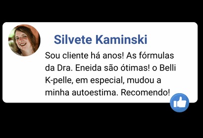 Depoimento de cliente mostrando autoestima renovada com Belli K Pelle