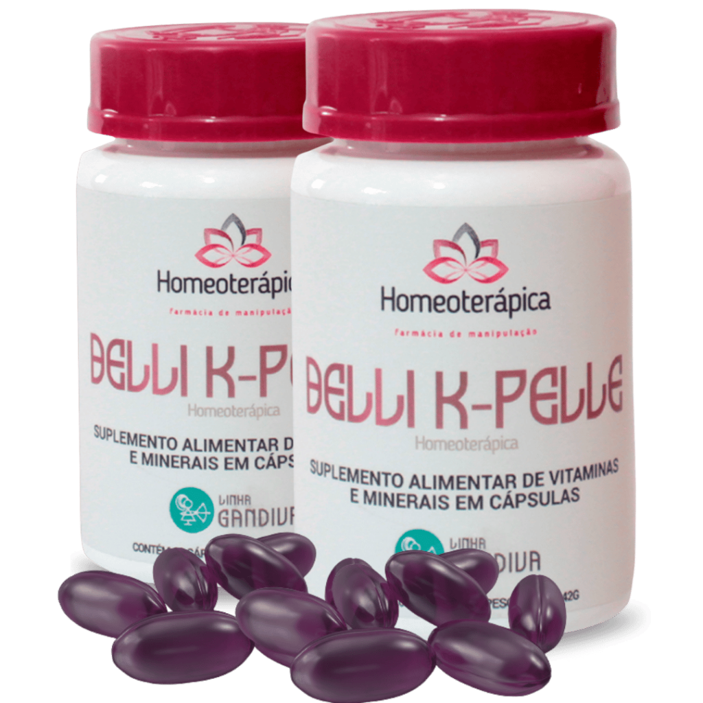 Frasco de Belli K Pelle para rejuvenescimento da pele